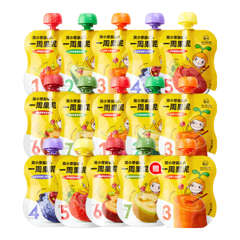 ���ڲ�������Сѿ Ӥ�׶����� �����㸨ʳ������϶��ζˮ����80g*15��