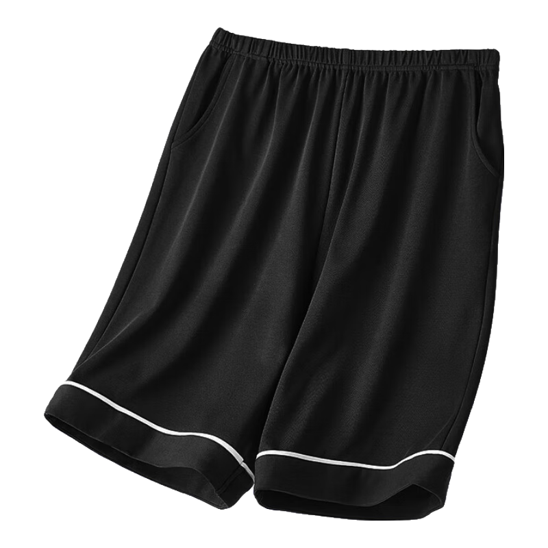 浪莎 睡裤 五分裤、纯棉、薄款34.9元