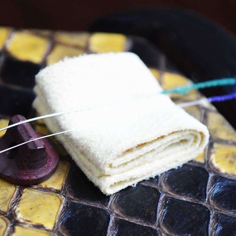 欧因二胡音垫鹿皮二胡滤音垫消除杂音垫子提高音质无狼音 单买一条