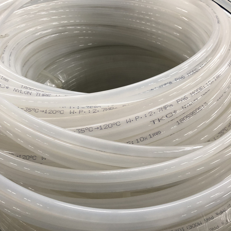 扑哩扑剌尼龙润滑油管高压透明油路配件塑料气管pa机床油管 2*410米价