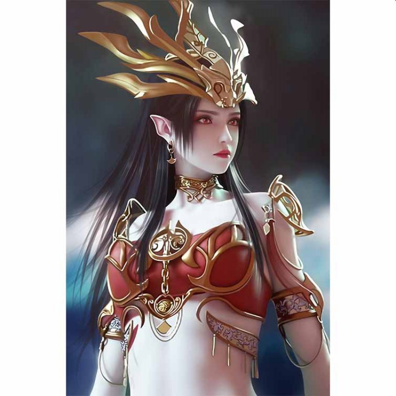 斗破苍穹海报   贴纸  美杜莎女王 云韵 萧炎熏儿 宿舍自粘墙纸 挂画