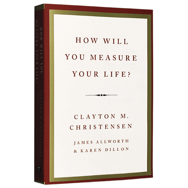 【瑕疵书】 你要如何衡量你的人生 英文原版 How Will You Measure Your Life怎么样,好用不?
