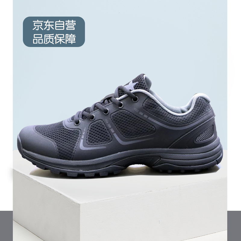 美步 消防作训鞋男新式消防鞋黑色制式体能训练鞋19式备勤特勤鞋  夏