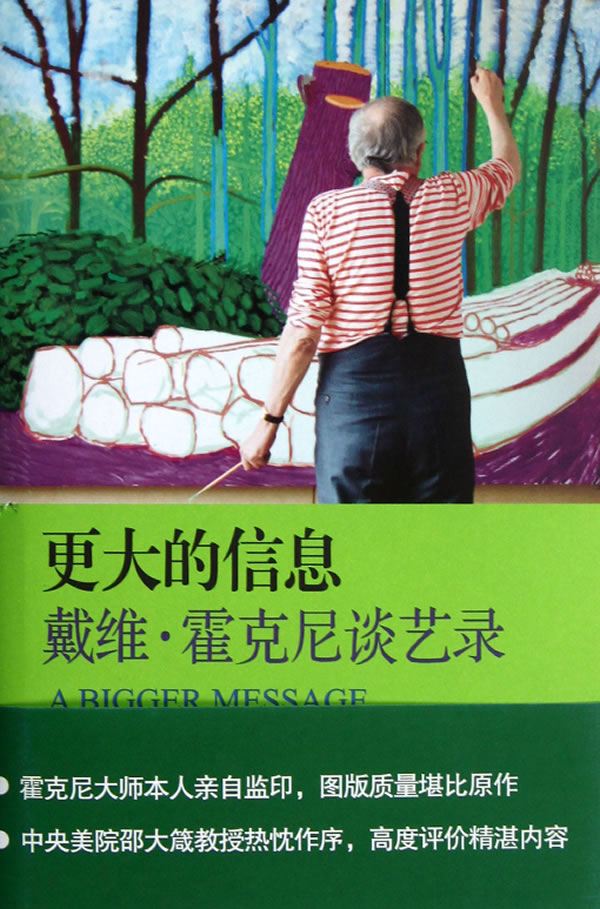更大的信息 戴维霍克尼谈艺录 [英]马丁盖福特【正版书籍，畅读优品】