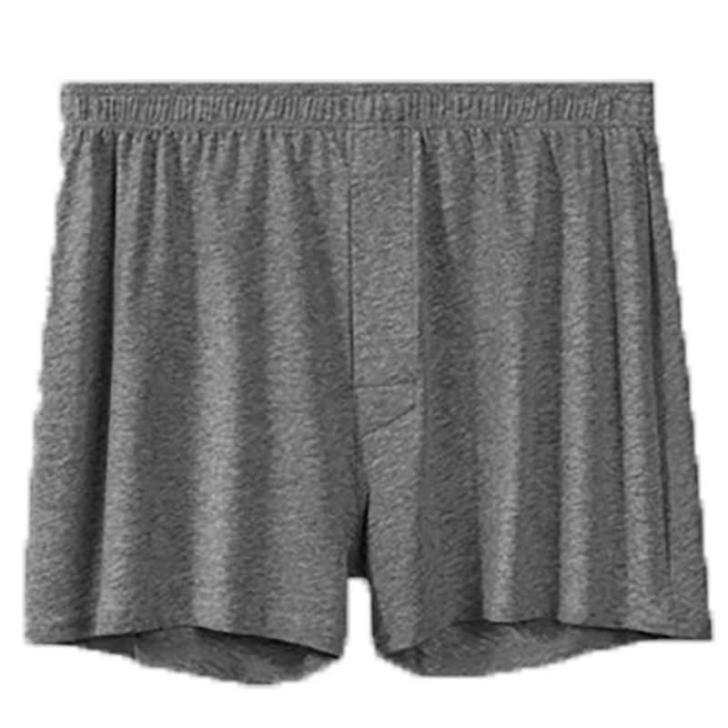 俞兆林（YUZHAOLIN）【2条】阿罗裤男士内裤男纯棉平角加大码青年四角内裤睡短裤宽松