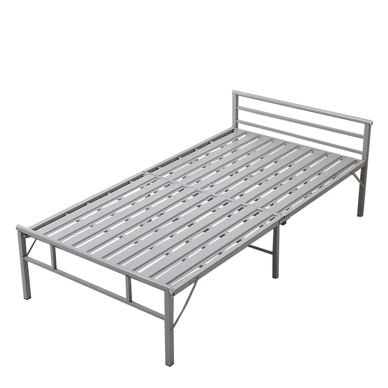 洛茗 折叠床单人床家用简易床小铁床1.