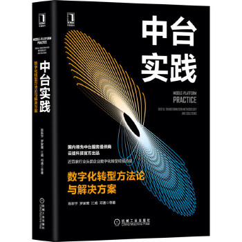 中台实践：数字化转型方与解决方案 陈新宇罗家鹰江威邓通等【放心选购】