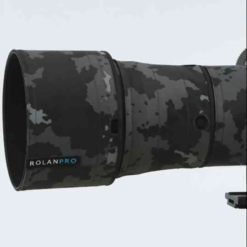 适用尼康Z 600mm F4 TC VR S 防水材质镜头炮衣 暗灰色迷彩