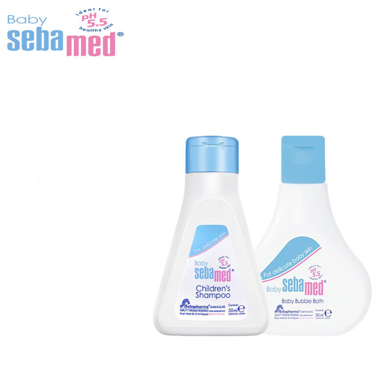 施巴（sebamed）儿童洗发沐浴二合一旅行装泡泡沐浴露50ml+儿童洗发水50ML便携装怎么看?
