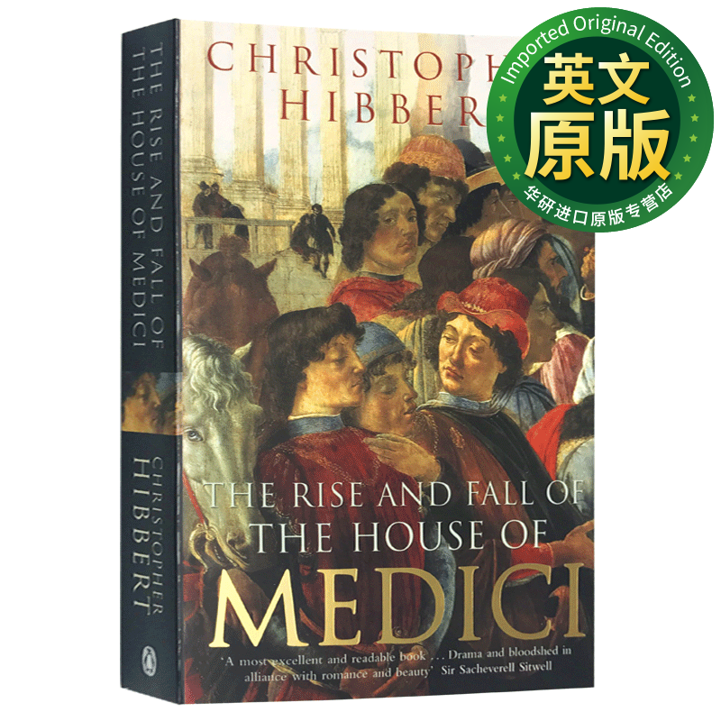 预售 美第奇家族的兴衰 英文原版 The Rise and Fall of the House 历史