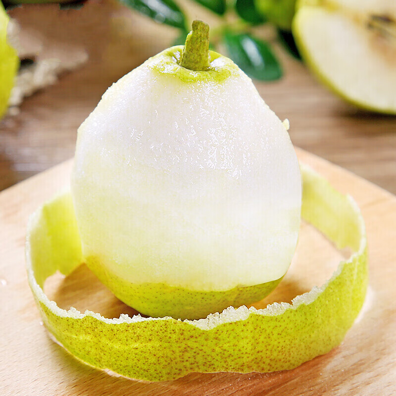 鲸咚亿农正宗新疆库尔勒香梨全母梨新鲜水果礼盒年货节送礼 带箱10斤特级全母梨120克+【净重9斤】