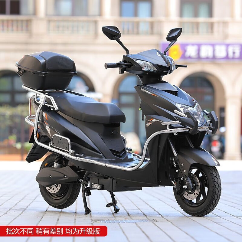 海戈2024新国标96v爬坡王电动车72v长跑电瓶车男女上牌电动摩托车