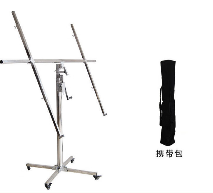 粤美瑞 sy木工吊顶石膏埃特板起重升降台机手摇举封不锈钢便携折叠通用1 3.2米手动不锈钢链条/song携带包