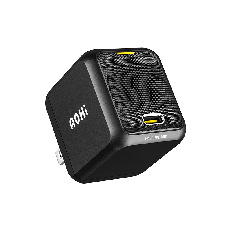 Aohi 65W氮化镓GaN快充PD充电器适用苹果iPhone13/12/11pro/iPad华为/小米Macbook笔记本平板充电头