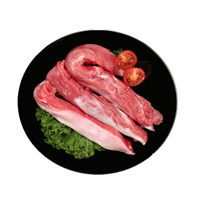 杰布藏香猪肉500g 地标产品 四川阿坝高原黑土猪鲜猪肉野外牧养360天 里脊