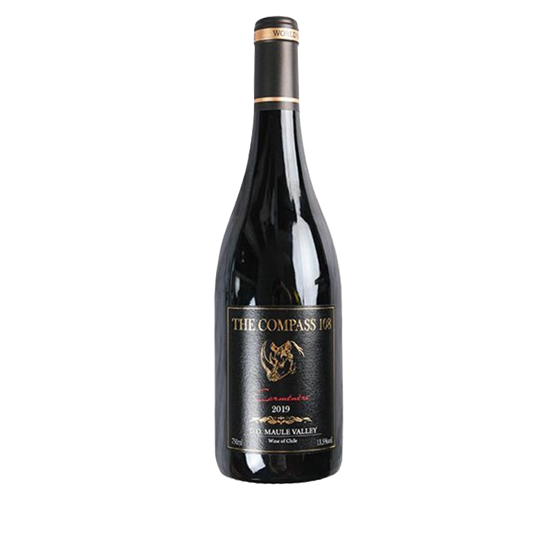澳星奔牛108红葡萄酒2023年份 智利原瓶进口750ml 1支装