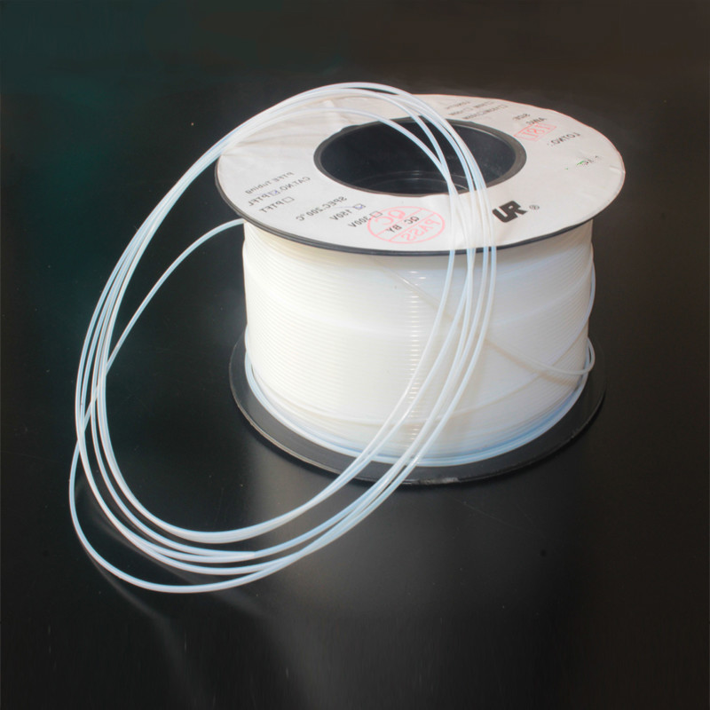 s型铁氟龙管 四氟 聚四氟乙烯 ptfe加厚套管 26s白色(305米)