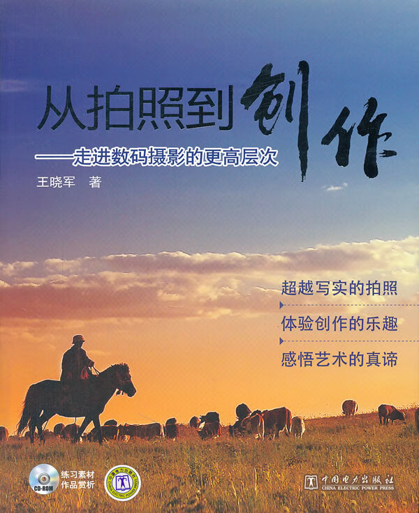 从拍照到创作 走进数码摄影的更高层次 王晓军【,放心购买】