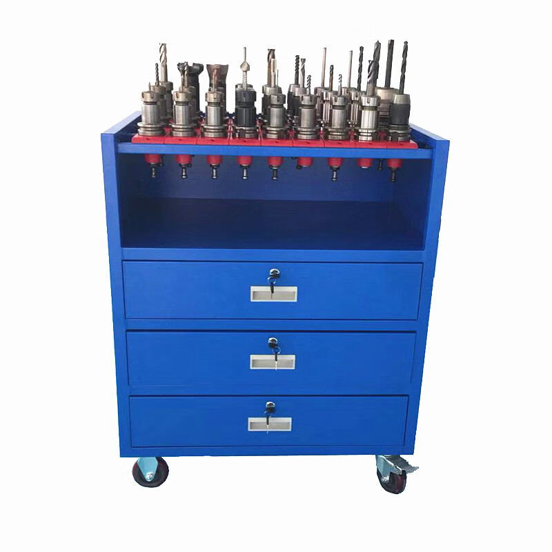 cnc工具车加工中心刀具车bt30bt40刀柄车bt50数控刀具架管理车柜 b-5