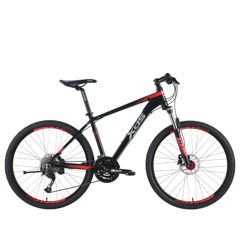 XDS 喜德盛 逐日 600 山地自行车 黑红色 26英寸 27速 17英寸车架 禧玛诺版