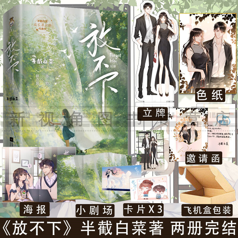 放不下 半截白菜著作 霸道偏执男顾亦居 × 独立倔强美少女陈妙 现代青春校园都市言情小说书籍 新视角图书正版 放不下