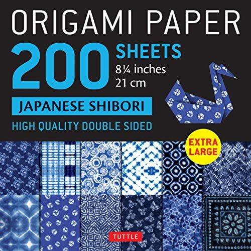 预订origami paper 200 sheets japanese shibori 8 1/4"