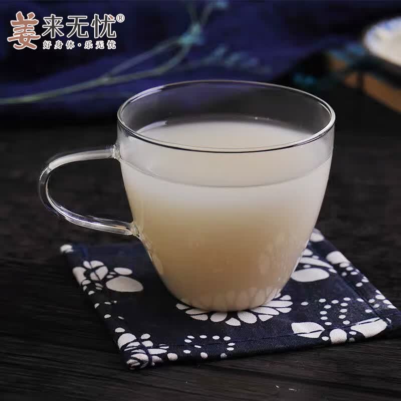姜来无忧生姜素食用冲饮不辣纯干生姜粉云南罗平小黄姜淀粉原始点 100g一瓶