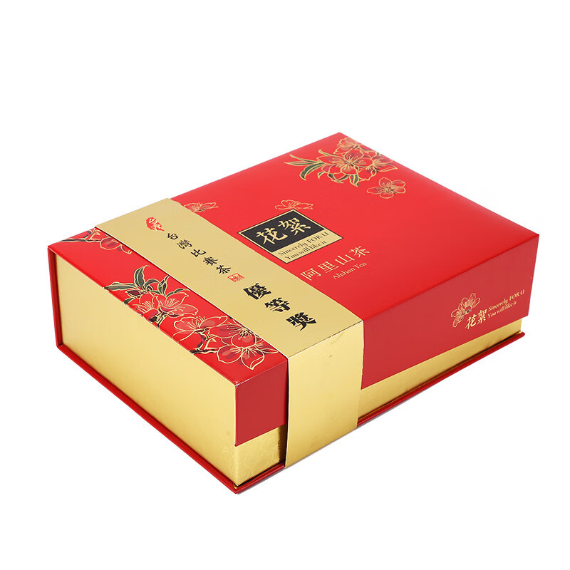 茶仙居 阿里山高山茶 淡雅清香型台湾茶叶台湾阿里山珠露茶花絮礼盒装30