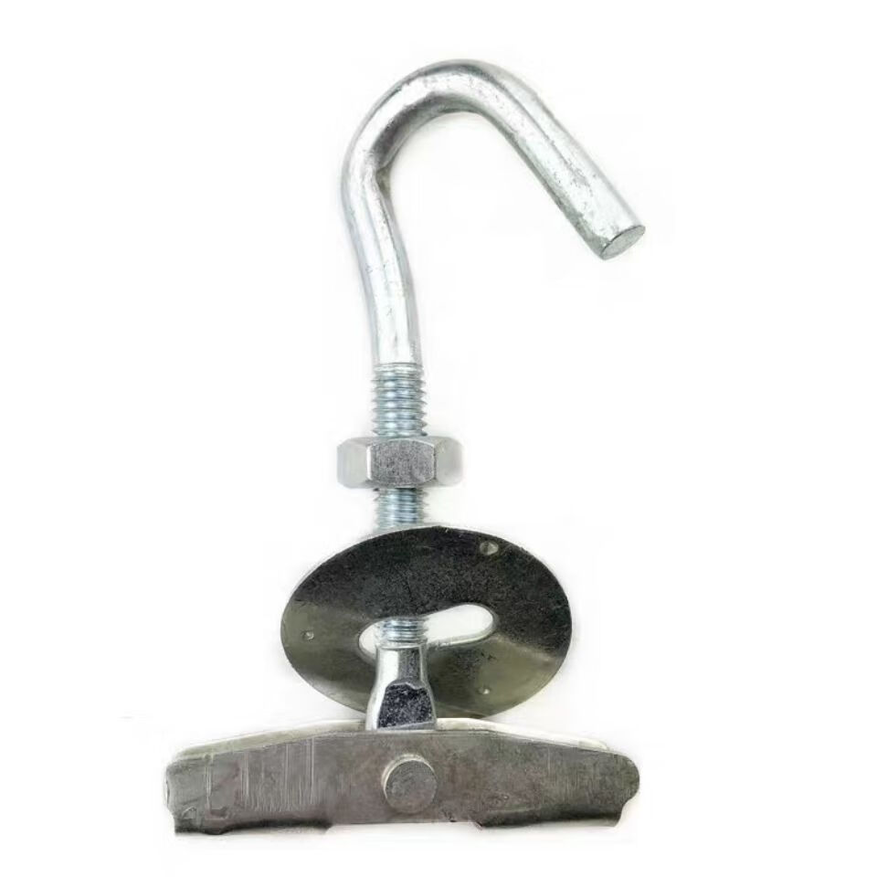 吊扇挂钩 吊灯钩空心砖水泥楼板 预制板膨胀螺丝 风扇吊钩膨胀钩 白色