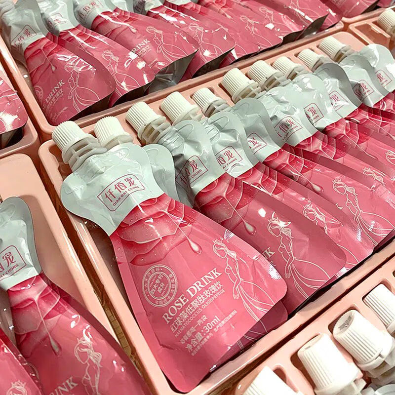 红球藻低聚肽玫瑰饮 大餐救星公主家木木小兽千百宠 仟佰宠5盒(全码)