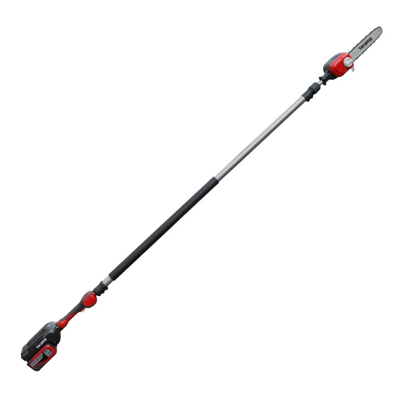 高松(takama)40v锂电高枝锯 高空修剪树枝锯 电动伸缩杆链锯 充电式