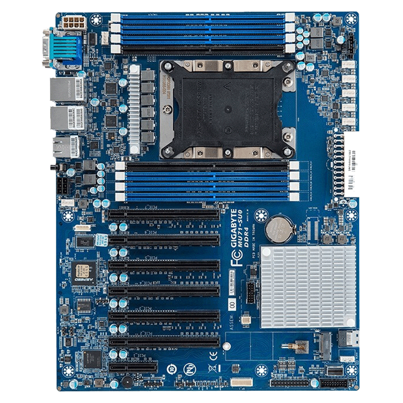 技嘉（GIGABYTE） AMD  MZ72 列服務(wù)器主板 單路/雙路臺(tái)式機(jī)工作站主板 （霄龍）7003/7002雙路服務(wù)器主板MZ72-HB0 技嘉AMD MZ72-HB2/HB0