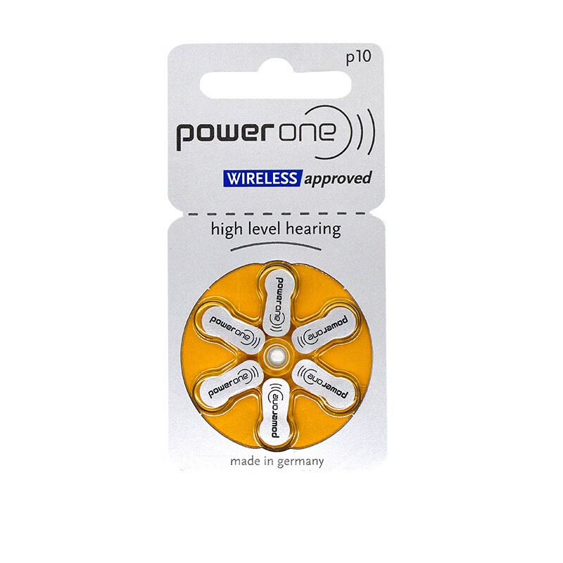 美立声 助听器用powerone助听器电池进口p10p312p13p675纽扣电子