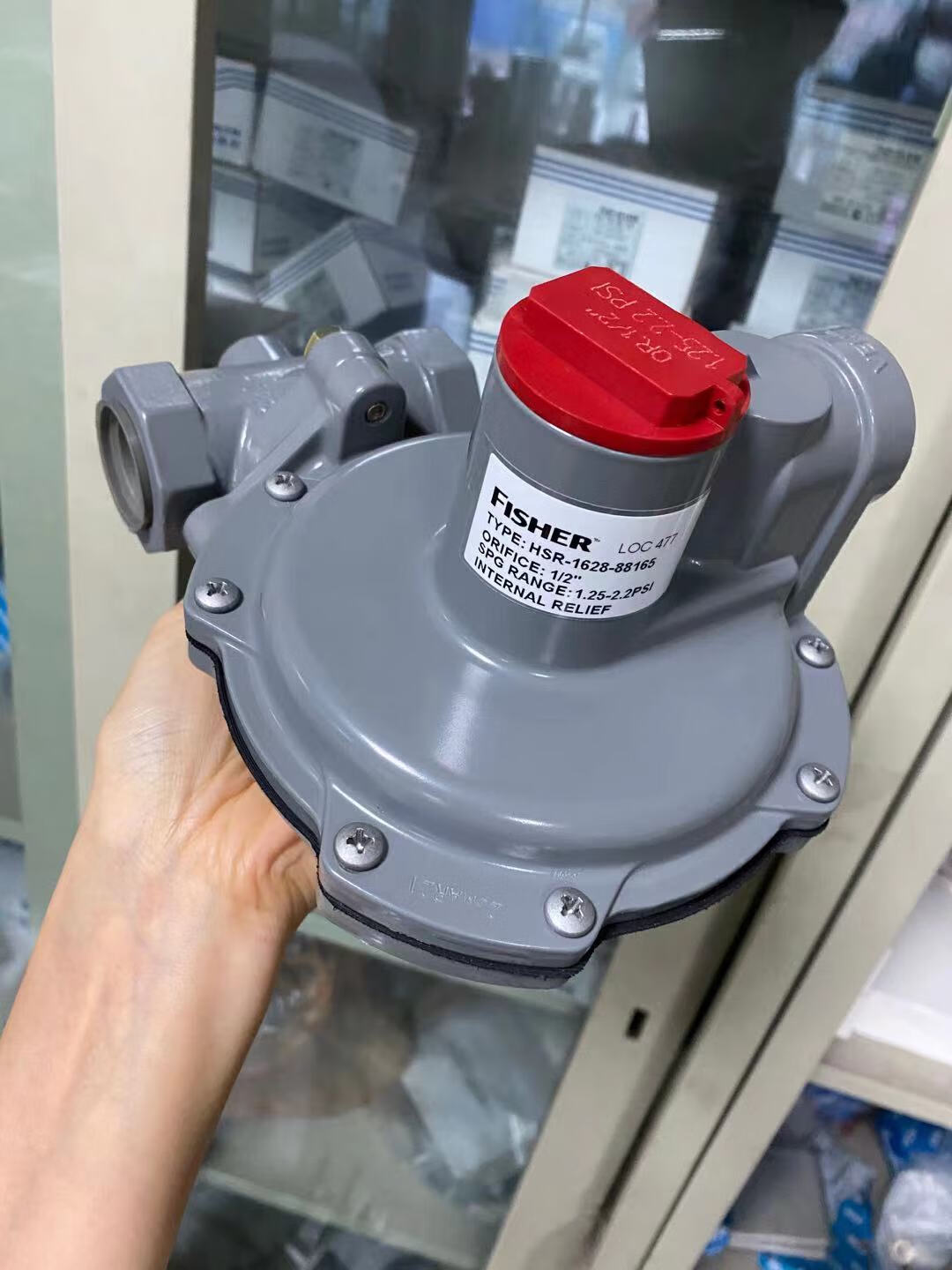 云启格fisher费希尔减压阀hsr-1628-88138 一寸  hsr-1628-88165 hs