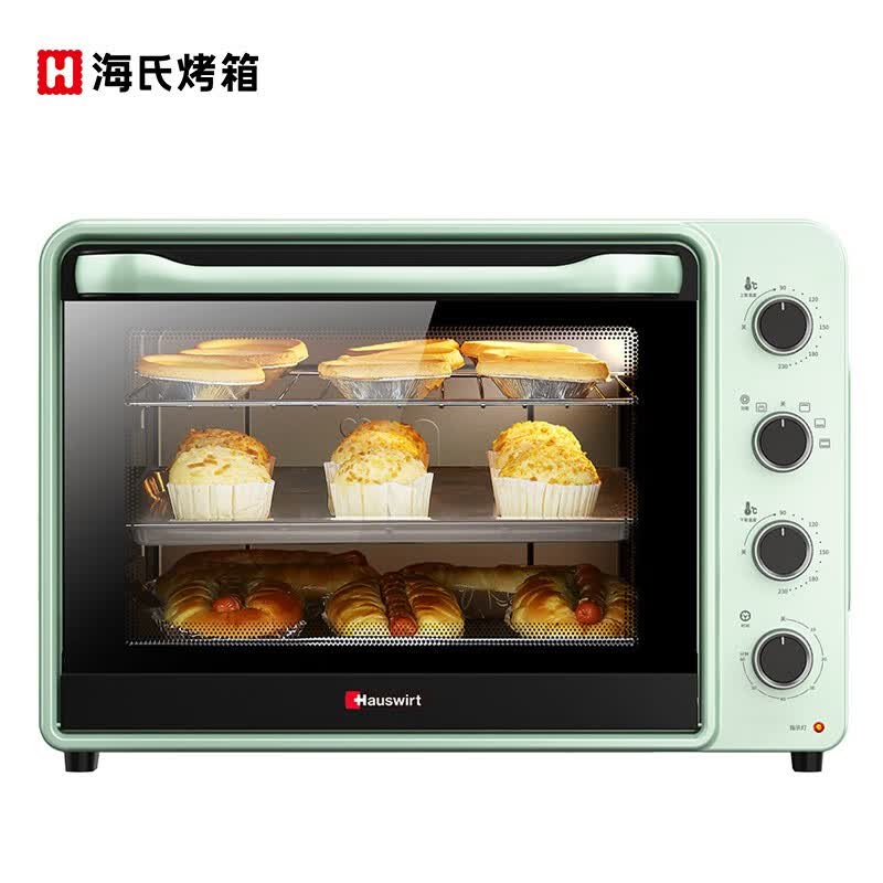 海氏(hauswirt)电烤箱家用烘焙蛋糕多功能40升烤箱大容量c40se