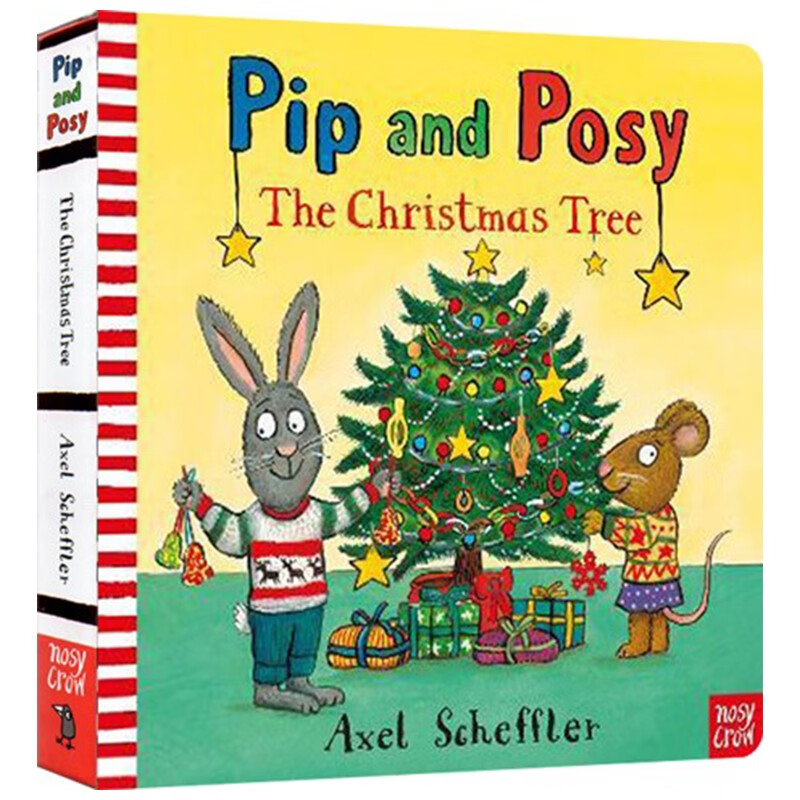 axel scheffler 圣诞节礼品书 儿童纸板图画故事绘本幼儿英语启蒙