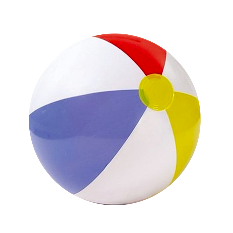 INTEX 59020充气沙滩球 戏水小孩玩具球海滩球手球水球宝宝 四色小孩流行充气球51cm