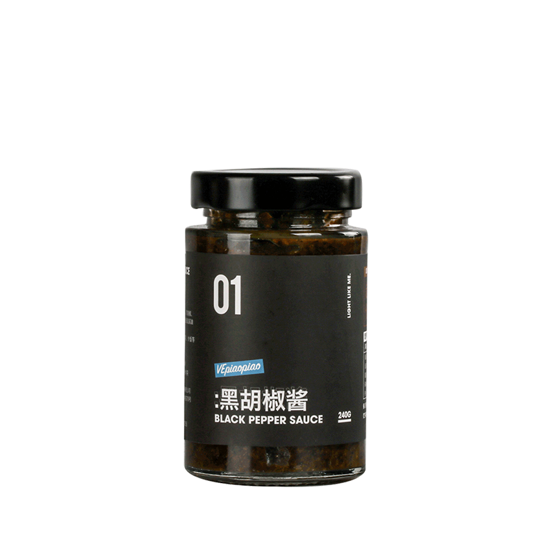 VEpiaopiao低脂酱黄芥末沙拉酱韩式辣酱照烧汁意面酱调味酱牛排酱 黑胡椒酱+和风油醋汁