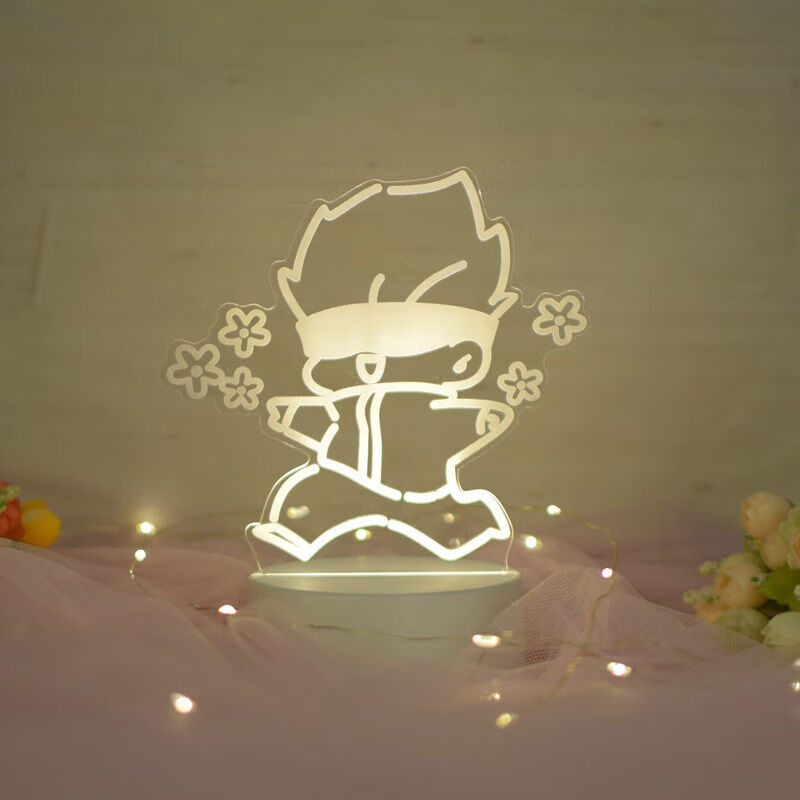 教师节生日礼物男生女生送女友光遇夜灯摆件台灯礼品 五条悟 充电三色