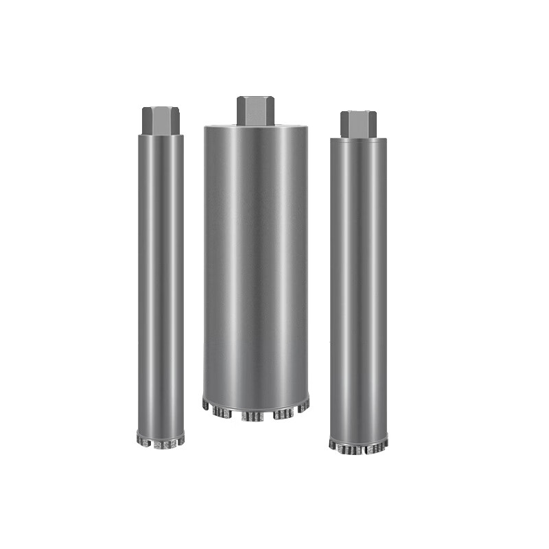 哲弘地水钻钻头混凝土干打开孔器钻孔打洞水钻机水转头水泥墙 25×370