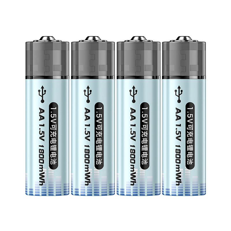德力普品牌USB充电电池5号锂电池：轻松快捷，稳定性能