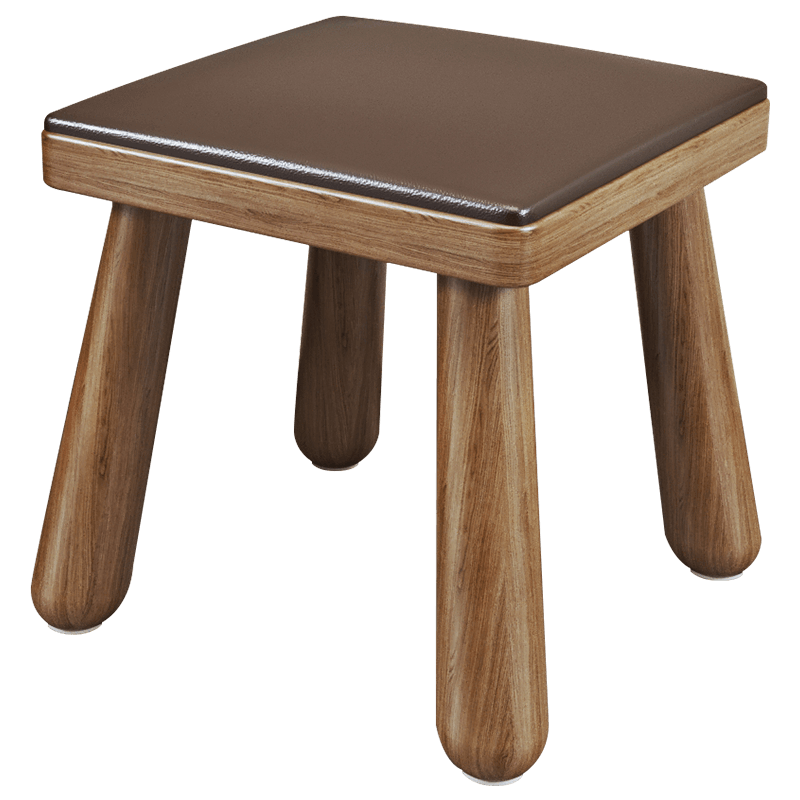 乐爱家 凳子实木矮凳家用小板凳客厅小木凳换鞋凳小方凳休闲沙发凳可叠放小凳子