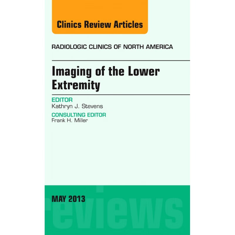 预定imaging of the lower extremity, an issue of radi
