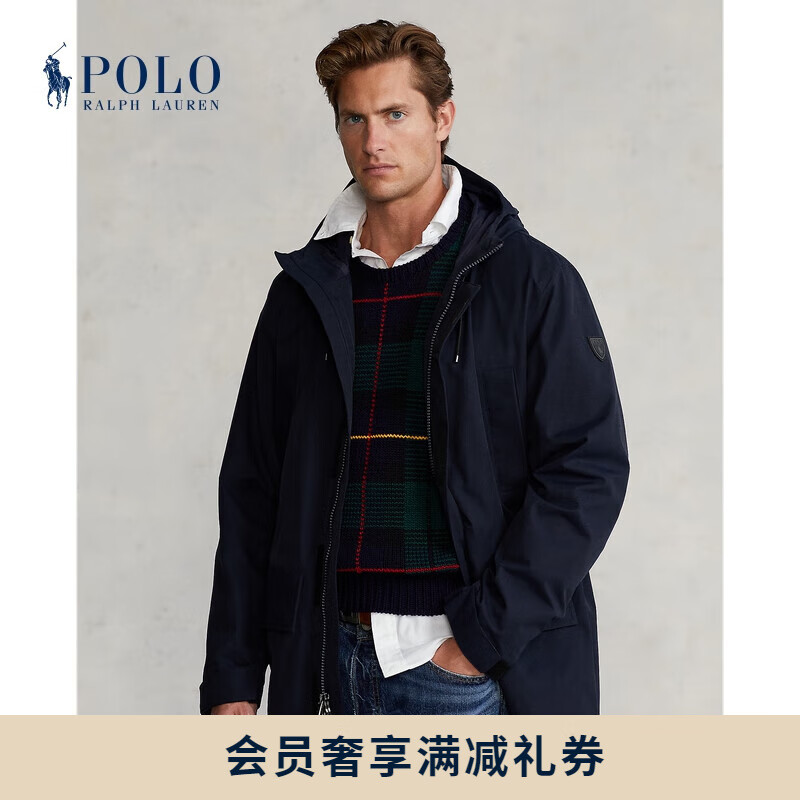 polo ralph lauren 拉夫劳伦男装 经典款连帽夹克外套男rl14348 410