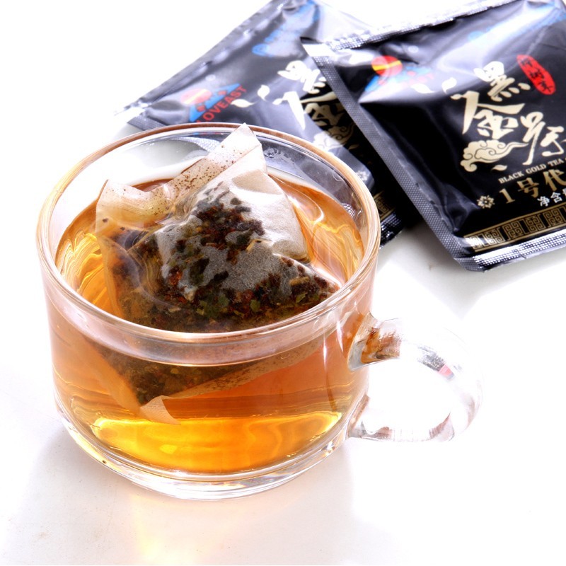 【药房专卖】黑金代用茶黑金一号东升桦树茸代用茶袋泡茶了和斋黑金茶