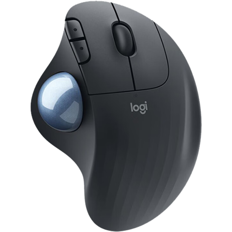 logitech 罗技 ERGO M575 2.4G蓝牙 双模无线鼠标 2000DPI 石墨黑