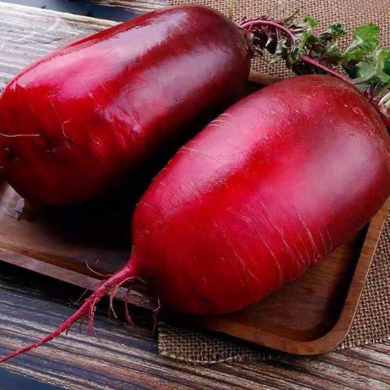 农大姐妹紫美人萝卜凤梨萝卜潍坊水果萝卜心里美萝卜胭脂萝卜脆甜微辣爽口 5斤