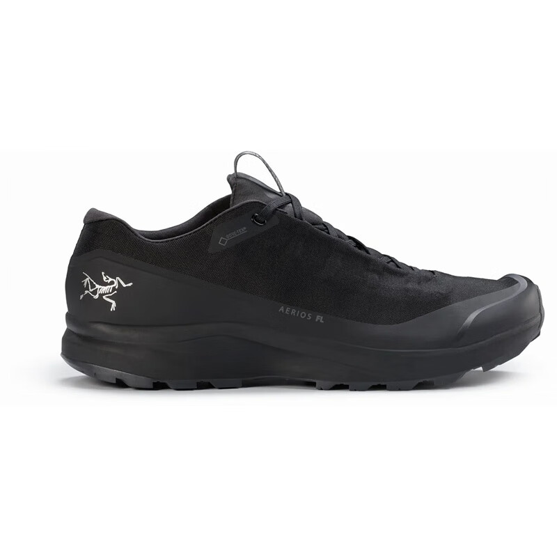 始祖鸟（ARC'TERYX）买手代购 Aerios FL GTX 防水透气 户外徒步鞋男鞋休闲运动鞋 Black 40
