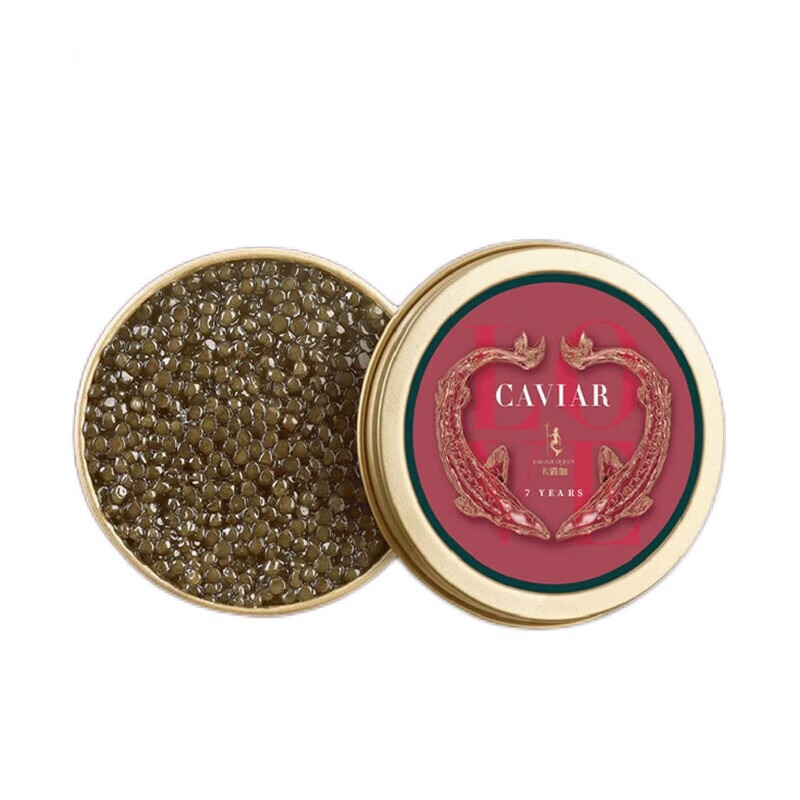 卡露伽 7年鲟鱼子酱LOVE10g系列新鲜即食海鲜寿司食材水产品情人节送礼 10g