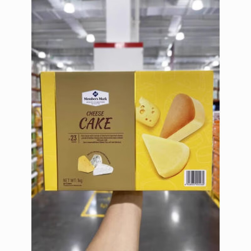 山姆会员店代购半熟芝士蛋糕23个整箱下午茶烘烤糕点零食品 1000g